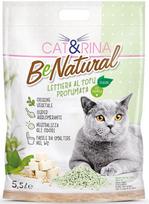 Kačių kraikas Cat&Rina BeNatural Tofu Green Tea RE47825, 5.5 l