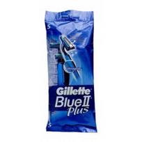 gillette vienkartiniai blue ii - Vienkartiniai skustuvai GILLETTE Blue II Plus,5vnt - 1 nuotrauka