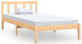 Lova VLX Solid Pinewood, 205.5x95.5 cm, su grotelėmis