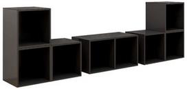 Svetainės baldų komplektas VLX 6 Piece High Gloss, vidaus, pilkas