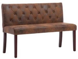 Suoliukas VLX Faux Suede Leather 288573, rudas, 520 mm x 1200 mm x 845 mm