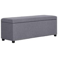 Suoliukas VLX Polyester 281317, šviesiai pilka, 1160 mm x 380 mm x 430 mm