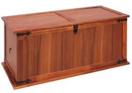 Suoliukas VLX Storage Chest 247241, rudas, 340 mm x 790 mm x 320 mm