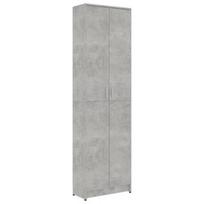 Spinta VLX Hallway Wardrobe Concrete, pilka, 250 mm x 550 mm x 1890 mm