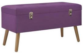 Suoliukas VLX Velvet 329931, aukso/violetinis, 800 mm x 340 mm x 420 mm