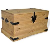 Suoliukas VLX Storage Chest 243747, rudas, 910 mm x 495 mm x 470 mm
