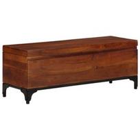Suoliukas VLX Storage Trunk 328304, rudas, 1100 mm x 350 mm x 410 mm