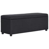 Suoliukas VLX with Storage, juodas, 1160 mm x 380 mm x 430 mm