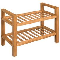 Lentyna VLX Solid Oak Wood 244208, ruda, 50 x 27 x 40 cm