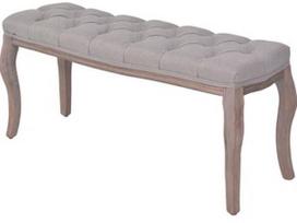 Suoliukas VLX Bench, pilkas, 380 mm x 1100 mm x 480 mm