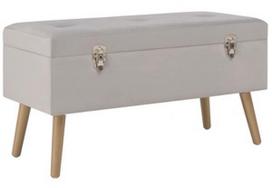 Suoliukas VLX Bench, pilkas, 340 mm x 800 mm x 420 mm