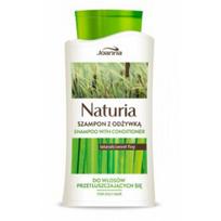 Šampūnas ir kondicionierius plaukams su ajerais riebiai odai JOANNA NATURIA, 500ml