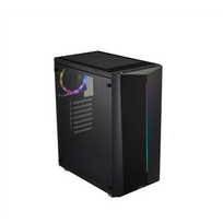 atx korpusai - Fortron CMT151, juodas - 2 nuotrauka