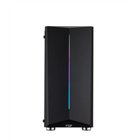 atx korpusai - Fortron CMT151, juodas - 3 nuotrauka