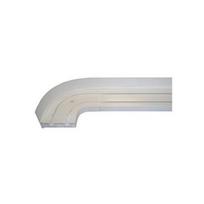 Bėgelis Domoletti Curtain Rod 2 Rails 210cm White