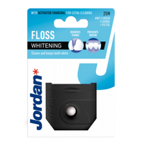 jordan siulas - Tarpdančių siūlas JORDAN T.S. su anglimi WHITENING 25m - 1 nuotrauka