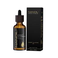 Nanoil Sweet Almond Migdolų aliejus kūnui, veidui ir plaukams 50 ml