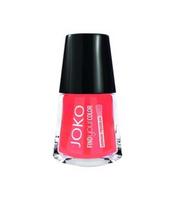 Joko Find Your Color nail polish with vinyl 110 Paradise Coral Mat 10ml