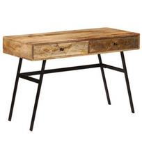 Stalas VLX Solid Mango Wood 246718, rudas