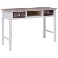 Stalas VLX Writing Desk 10461910, rudas/baltas