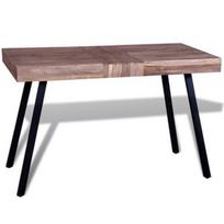 Stalas VLX Reclaimed Teak 241707, rudas