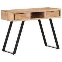 Stalas VLX Solid Acacia Wood, rudas