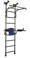 Sanro Sporto kompleksas (gimnastikos sienelė) ATLET-R juodas, 245-290x60cm