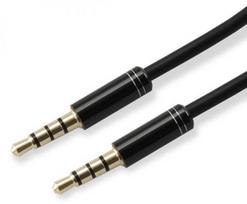 Laidas Sbox 3.5mm - 3.5mm Braided, 3.5 mm (AUX), juoda