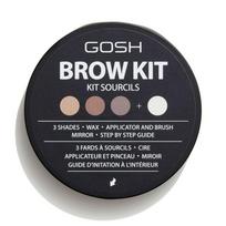 Gosh Brow Kit antakių šešėliai 001