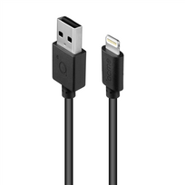 ps3 controller - Acme USB To Apple Lightning MFI Cable 1m Black - 2 nuotrauka