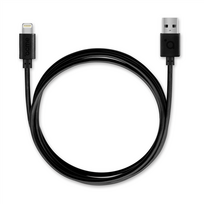 ps3 controller - Acme USB To Apple Lightning MFI Cable 1m Black - 4 nuotrauka