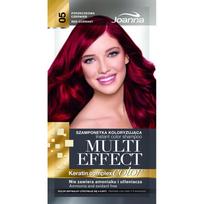 Joanna Multi Effect dažomasis plaukų šampūnas 05 Currant Red 35g