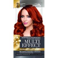 Joanna Multi Effect dažomasis plaukų šampūnas 015 Fiery Red 35g