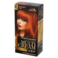 Joanna Multi Cream plaukų dažai 43 Fiery Red