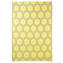 Kilimas VLX Esschert Design Outdoor 433914, geltonas, 182 cm x 122 cm