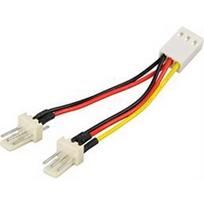 Cable Adapter DELTACO for 3-pin fans / SSI-36