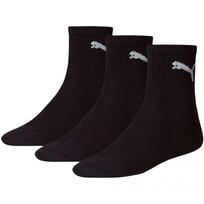 Puma Short Crew 3Pack 906110 02 kojinės sportui (96258) (Juoda spalva, 43-46 dydis)