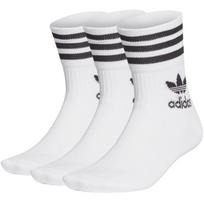 Adidas Originals Mid Cut Crew 3P GD3575 kojinės sportui (70553) (Balta spalva, 43-45 dydis)
