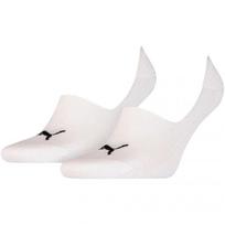 Puma Footie 2P 906245 02/1410110013 kojinės sportui (71854) (Balta spalva, 39-42 dydis)
