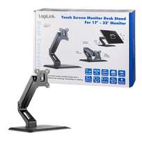 Logilink Touchscreen Monitor Mount BP0100, 17–32 ", Black