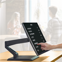 arm laikikliai - Logilink Touchscreen Monitor Mount BP0100, 17–32 ", Black - 2 nuotrauka