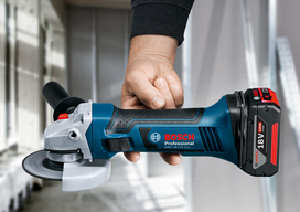 bosch slifuoklis 18v - Bosch GWS 18-125 V-Li; (be akumuliatoriaus ir pakrovėjo) - 4 nuotrauka