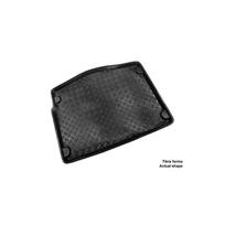 Plastikinis bagažinės kilimėlis FORD Focus Hatchback 2011→ (su plonu atsarginiu ratu)