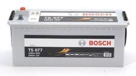akumuliatorius 12v 12 ah -  Bosch 5T 077, 12 V, 180 Ah, 1000 A - 1 nuotrauka