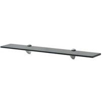 Sieninė lentyna VLX Floating 243790, juoda, 70 cm x 20 cm