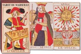taros de - Kortos Piatnik Marseille Tarot 1945, Lenkų - 1 nuotrauka