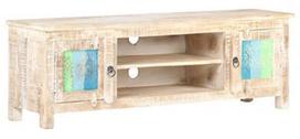 TV staliukas VLX Rough Acacia Wood, rudas, 300 mm x 1200 mm x 400 mm