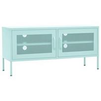 TV staliukas VLX Steel 336239, šviesiai žalia, 350 mm x 1050 mm x 500 mm