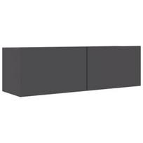 TV staliukas VLX Chipboard, pilkas, 300 mm x 1000 mm x 300 mm