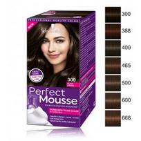 Schwarzkopf Perfect Mousse ilgalaikiai plaukų dažai-putos - 668 Hazelnut